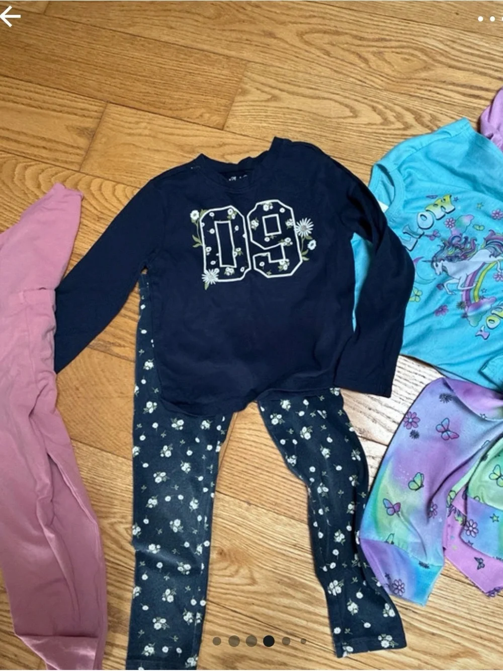 The Children's Place 6 sets Girls Pajama Set Bundle - Pink, Mint, Navy, Tie-Dye